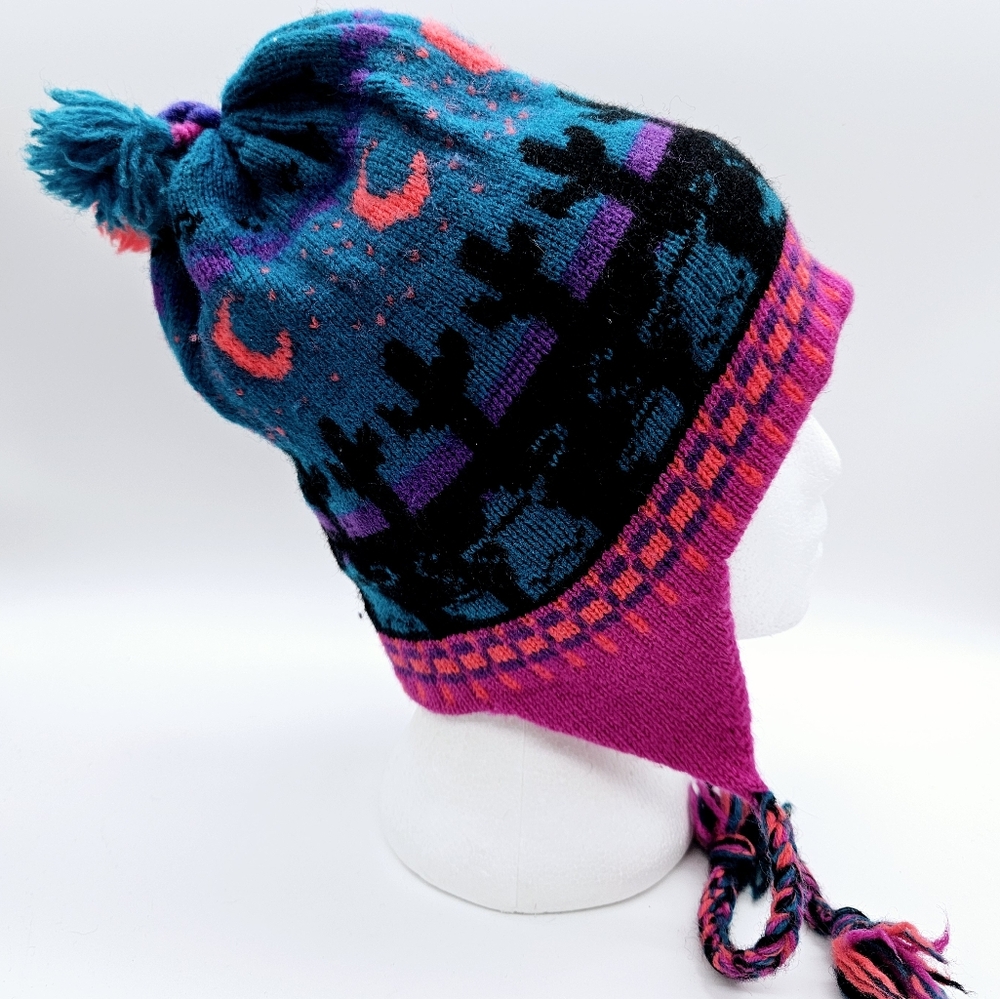 MOUNTAIN LADIES & EWE | vintage 100% wool knit toque winter hat